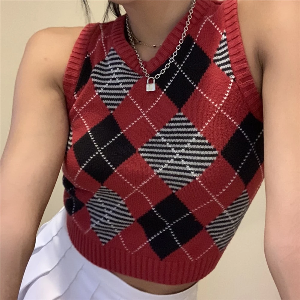 argyle sweater vest womens