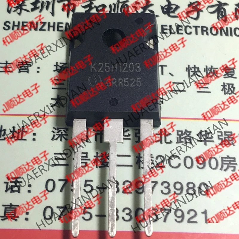 10 шт./лот и IKW25N120H3 K25H1203 TO-247