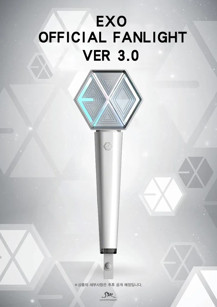 Официальный вентилятор EXO light 3,0 Kpop официальный должен поддерживать три поколения Алисы палочка для концертов вокруг света