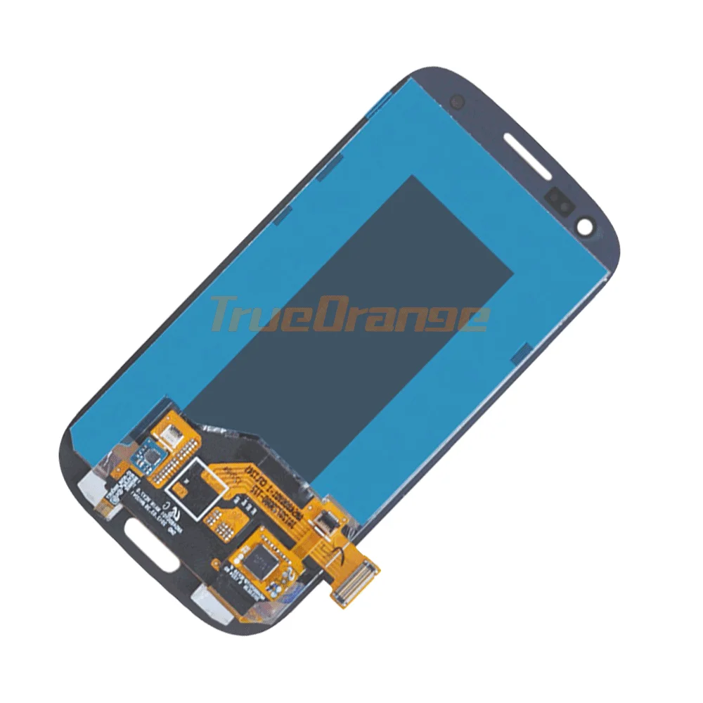ЖК дисплей Super AMOLED для SAMSUNG Galaxy S3 сенсорный экран с рамкой i9300 i9305 i747 i535 T999|Экраны