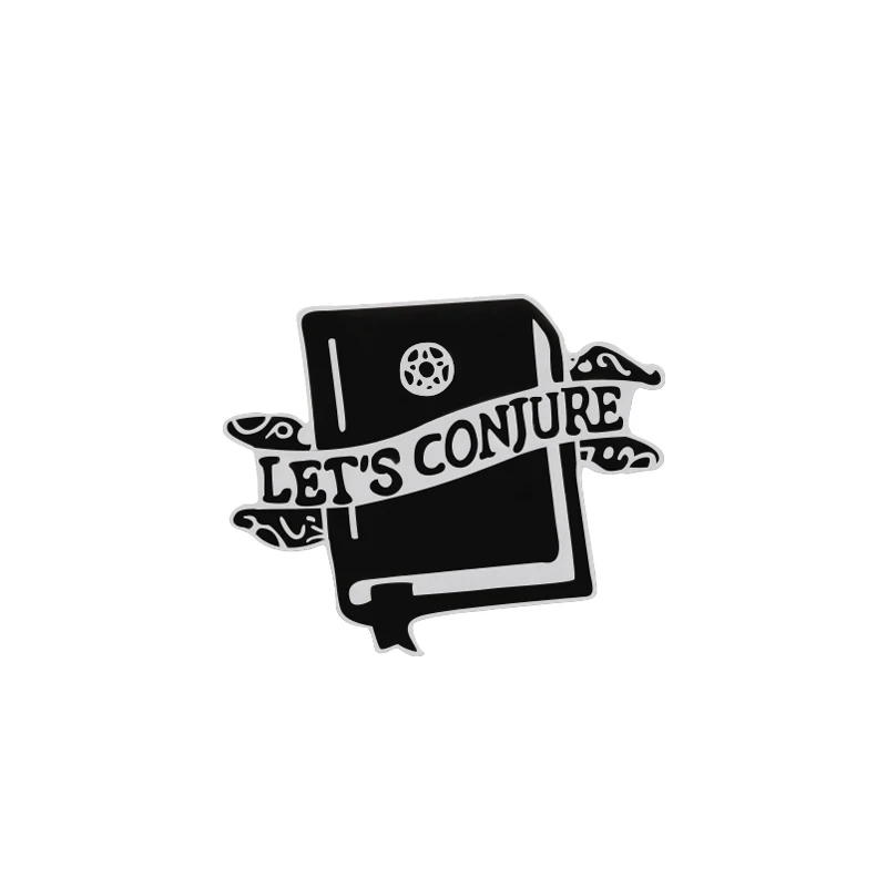 book Cartoon Cat Brooch Enamel Pin Pencil Book Letter Metal Brooches Badge for Women Men Friends Lapel Pin shirt bag Jewelry Gifts - Окраска металла: book