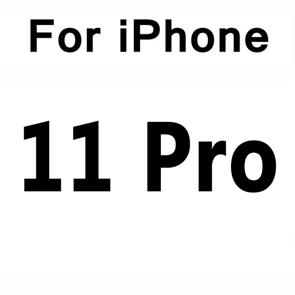 for iPhone 11 Pro Защитное стекло 0,26 мм для iPhone 6 6s 7 8X11, Защитное стекло для iPhone 11 Pro 8 7 6 Plus XR X XS Max, закаленное стекло - Цвет: for iPhone 11 Pro