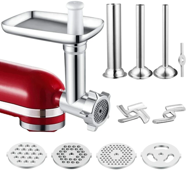 Stainless Steel Meat Grinder Attachment Kitchenaid - Food Grinder Attachment  Meat - Aliexpress