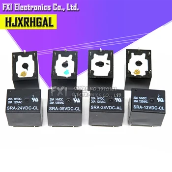 

5PCS/LOT Relay SRA-12VDC-AL SRA-05VDC-AL SRA-24VDC-AL Relays 5PINS 12v 5v 24v DC High Quality T74