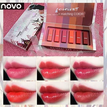 

Lipstick Gift Box Lasting Moisturizing Not Easy To Decolorize 6 Sets