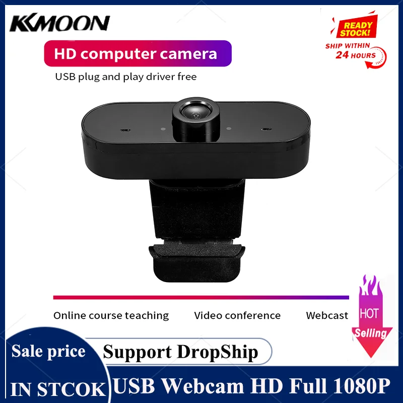 Веб камера 1080P Full HD 4k USB веб Компьютерная Встроенный микрофон гибкий поворотный