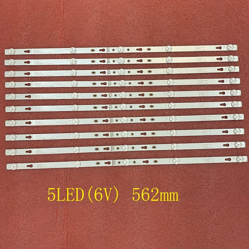 Bar para Tcl Retroiluminação 32s6500 32s5300 32d1200 Philco Ptv32d12d Ptv32d12 4c-lb320t-dsa Dsr 32hr332m05a7 v2 5pcslot 10 Led 32s6500s - Image 2