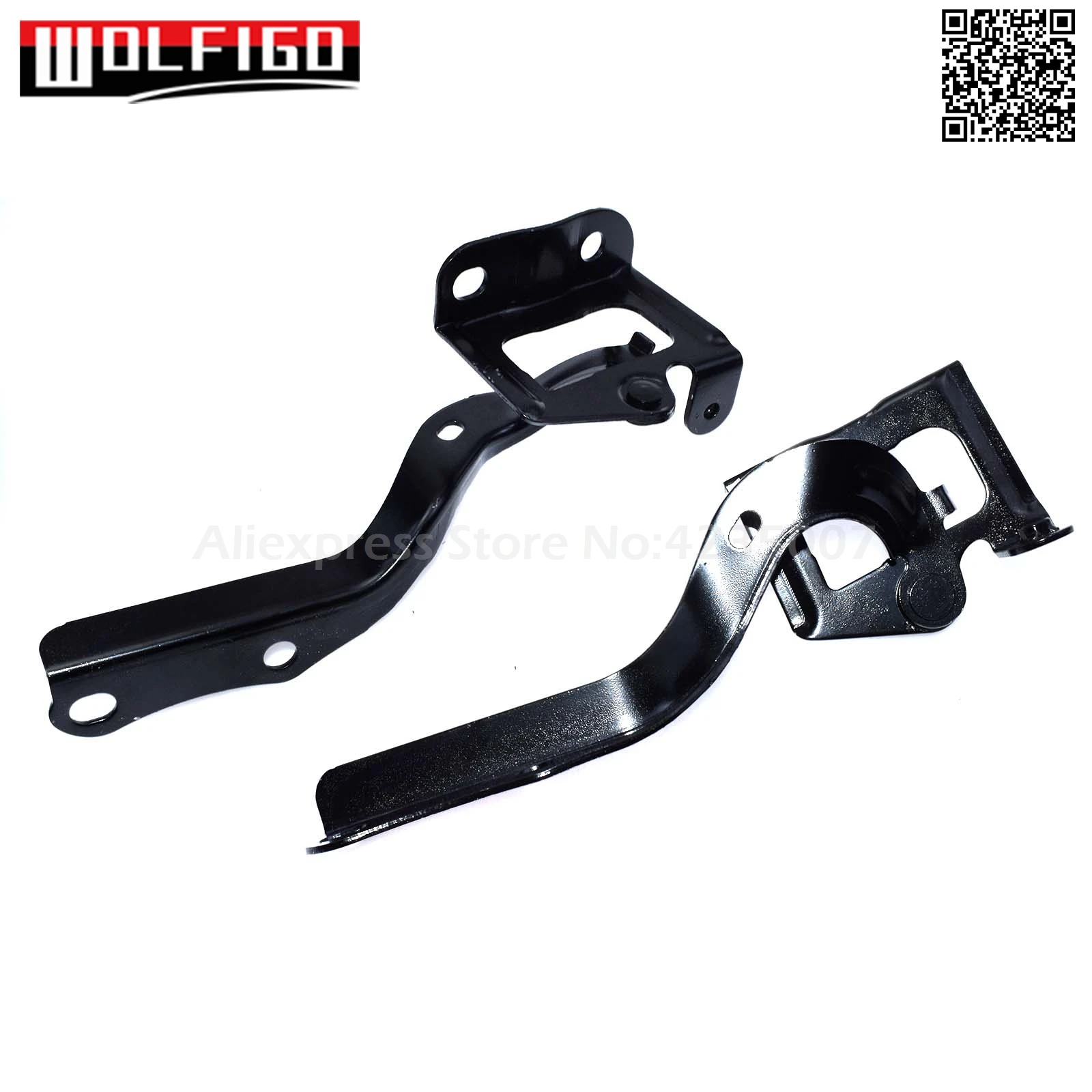 WOLFIGO New 1 PC / 2PCS Left Right Hood Hinge for Toyota Prius 2010- 5342047070,5341047070,TO1236168,TO1236167