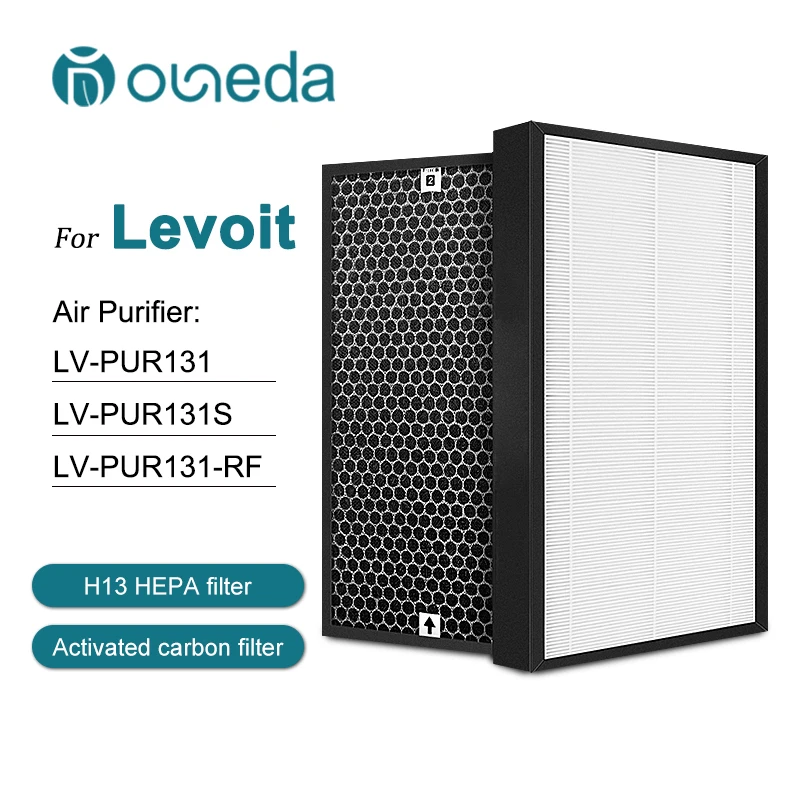 Hepa Filter Carbon LV-PUR131-RF для Levoit LV-PUR131 LV-PUR131S очиститель воздуха выпускной фильтр очистки