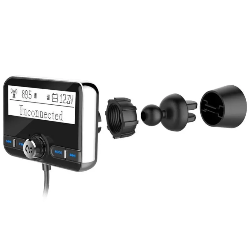 Bluetooth аксессуары для электроники Bluetooth fm-передатчик беспроводной автомобильный fm-тюнер Поддержка WMA/WAV MP3-плеер автомобильный комплект Hands-free