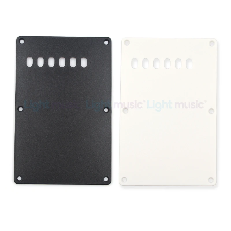 ABS 6-Loch Gitarre Tremolo Hohlraumabdeckung Rückplatte Standard Gitarre Ersatz für ST E-Gitarre Teil Zubehör – Detail 7