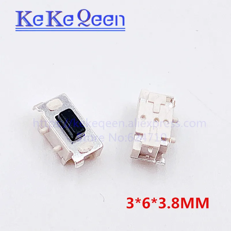 500 шт./лот 3x6x3 8 мм 3*6 * SMD кнопочный переключатель MP3 MP4 MP5 для планшетов ПК телефонов