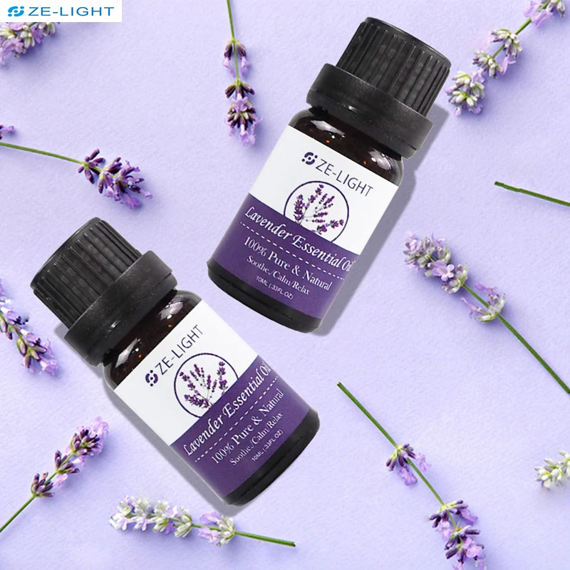 Lavender Essential Oils 100% Pure Natural Body Massage Oil Aromatherapy Skin Therapy for Humidifier Fragrance Lamp 10ml | Красота и
