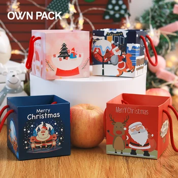 

HOT sale gift boxes party bags christmas box cookie bag candy bags Paperboard Wedding & Engagement