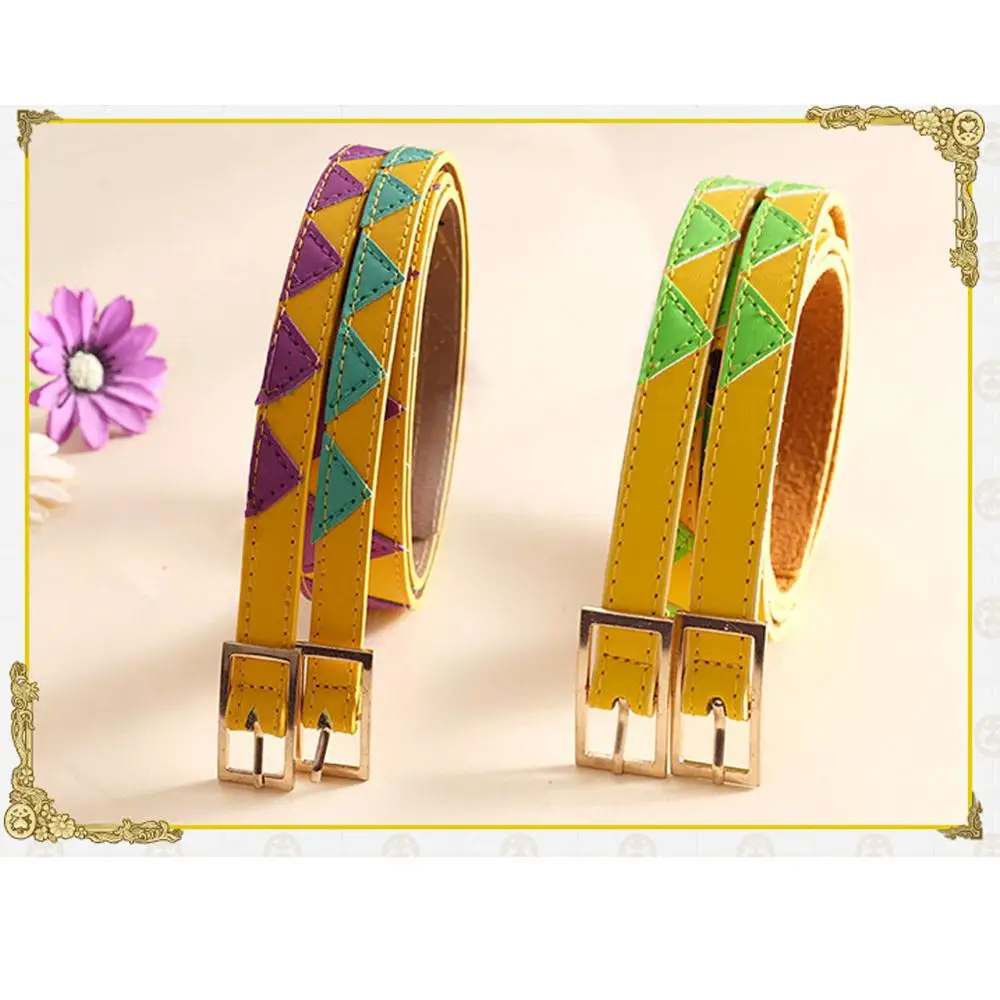 MeetLife JoJo Bizarre Adventure Belt Kujo Jotaro Waistband Anime Cosplay Accessories