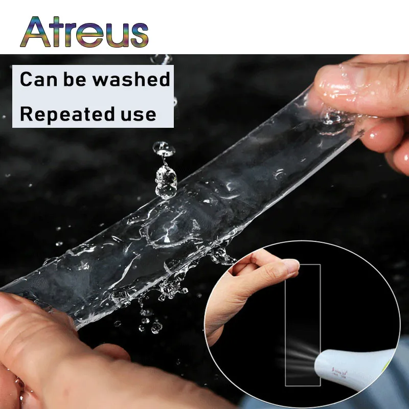 

Car Stickers Double-Sided Adhesive Nano Traceless Tape for Toyota Avensis t25 Corolla RAV4 Yaris chr Auris Camry 40 Accessories