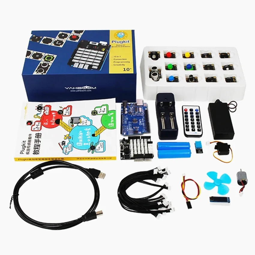 Arduino образовательный робот автомобиль датчик комплект графического