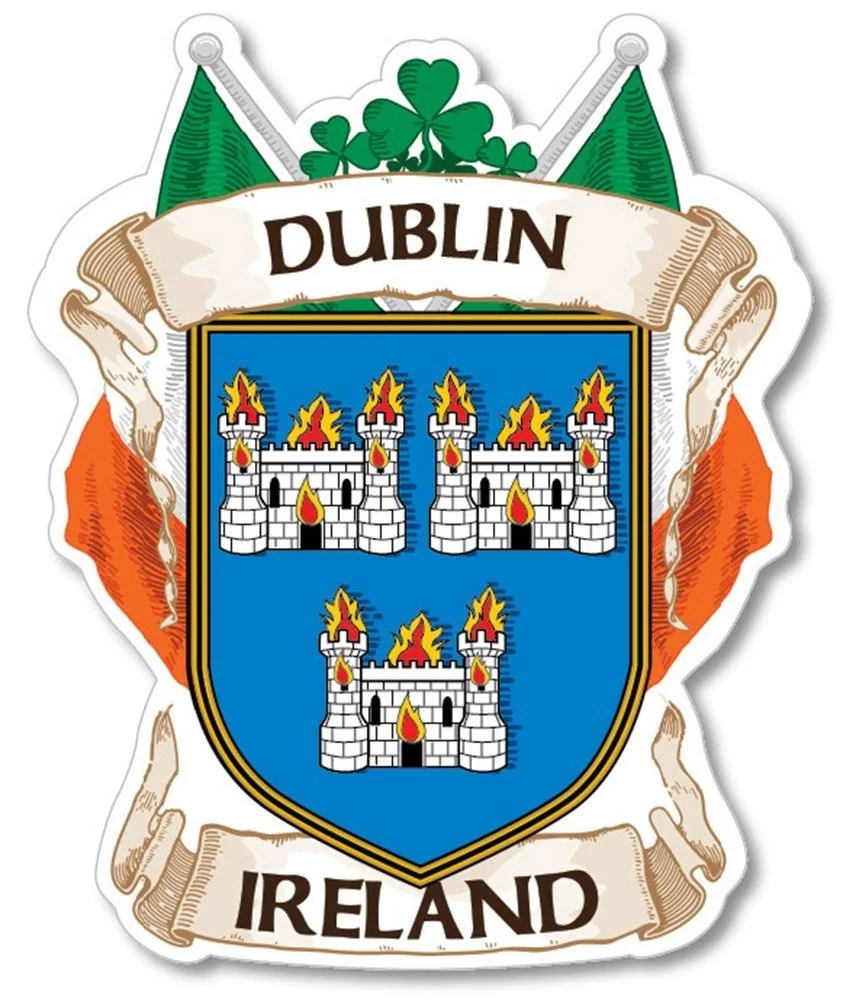 Для Dublin County Ireland ирландский автомобильный бампер наклейка/наклейка | Игрушки и