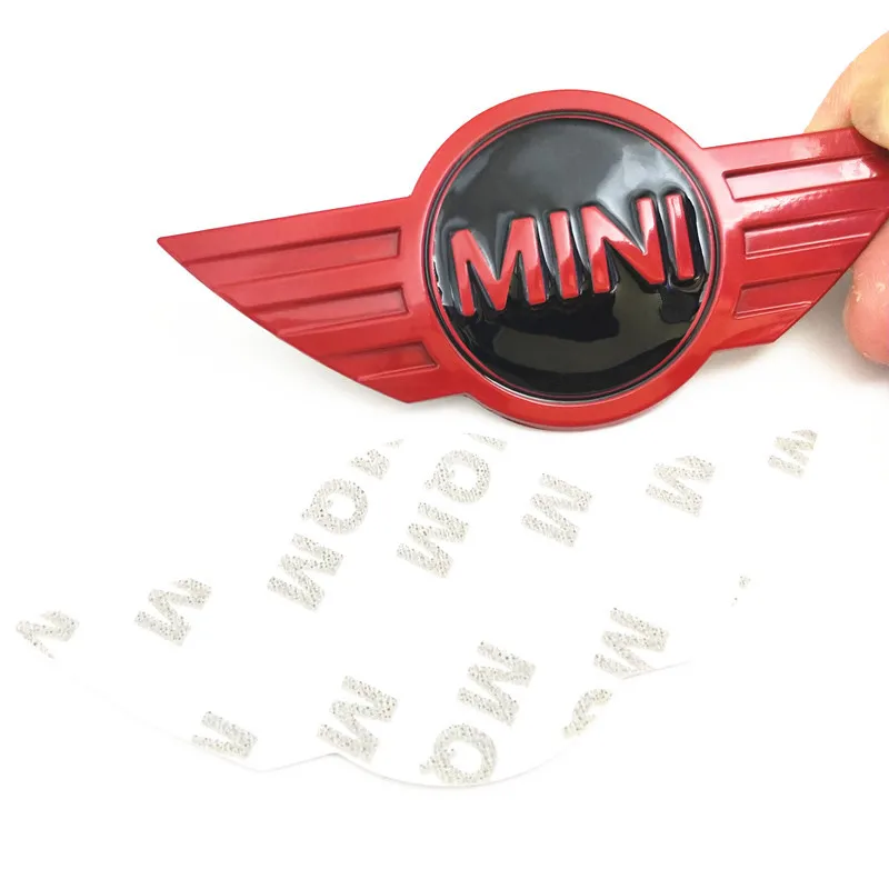 Металлический 3d Мини Автомобильный значок эмблема логотип наклейки для MINI Cooper CABRIO WORKS S Передняя крышка на голову задняя головка коробка значок наклейки