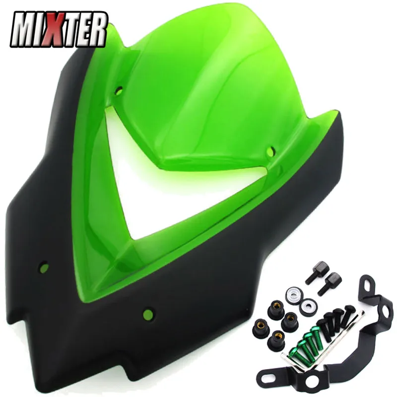 Мотоцикл ветровое стекло Viser козырек дефлектор ветрового стекла подходит для Kawasaki Z1000 Z-1000 Z 1000