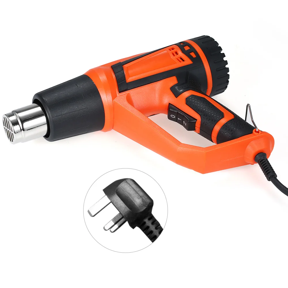 1600W/2000W Handheld Variable Temperature Electric Hot Air Gun Adjustable Hot-air Blower Heater AC220V