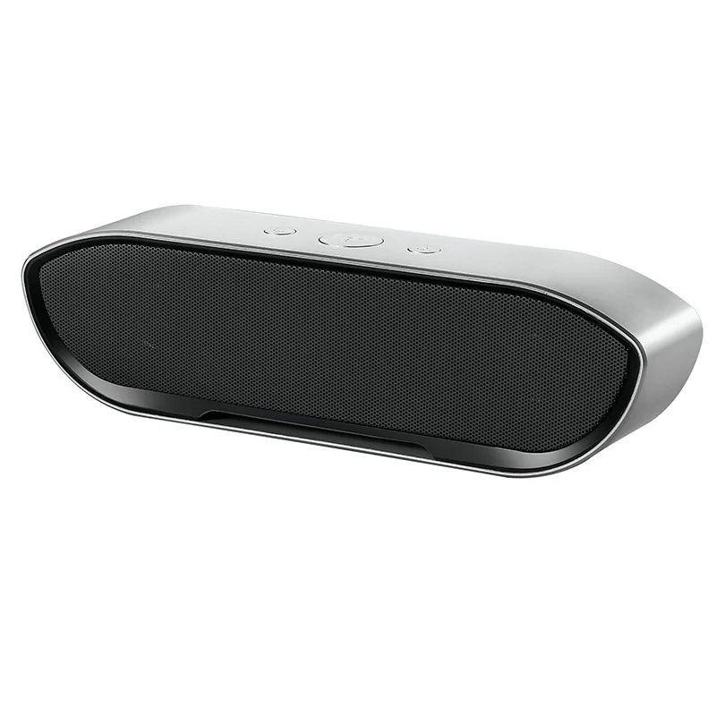 Мини портативный Bluetooth динамик беспроводной стерео мини портативный mp3-плеер Карманный аудио Громкая связь с микрофоном TF карта AUX-in - Цвет: Gray