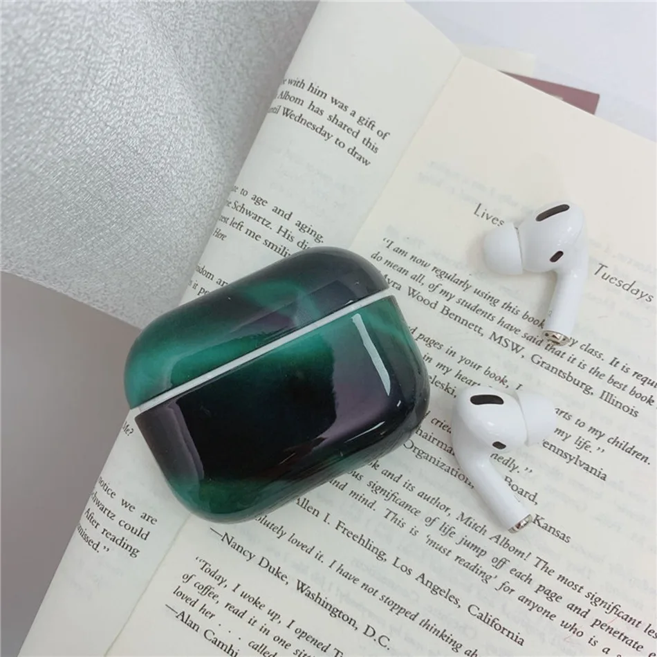 1134G Чехол для наушников для Apple Airpods Pro, чехол с мраморным рисунком, силиконовый чехол для Apple Air Pods Pro 3, Наушники Earpods, зарядная коробка - Цвет: 1134G