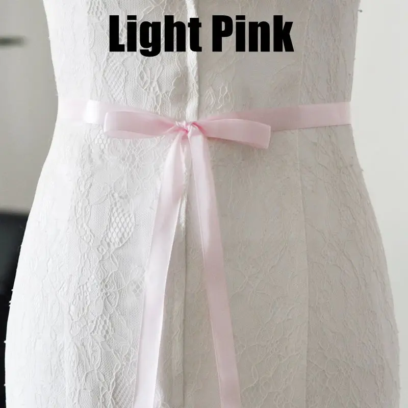 Light pink JLZXSY ручной работы кристалл свадебный пояс Стразы свадебное платье пояс Sash Свадебные аксессуары(серебро, золото, розовое золото - Цвет: Light pink