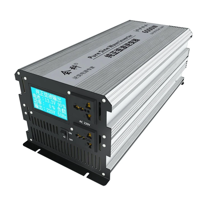 Электрооборудование HK-1500P 3000 Вт Чистая Синусоидальная волна инвертор DC 12 В 24 в 48 в 60 в 72 в к AC 110 В/220 В преобразователи