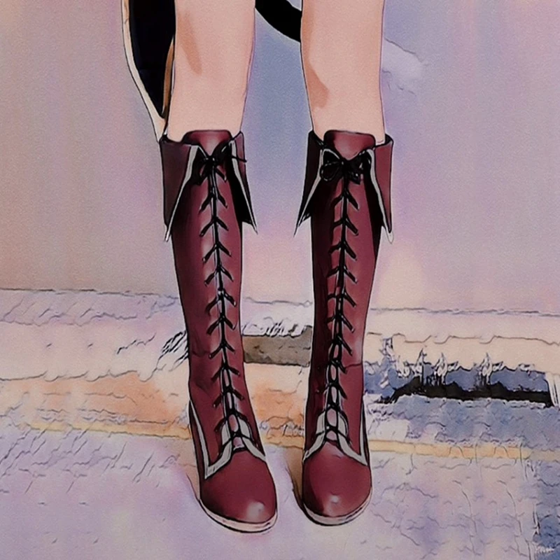 How To Draw Anime Girl Boots