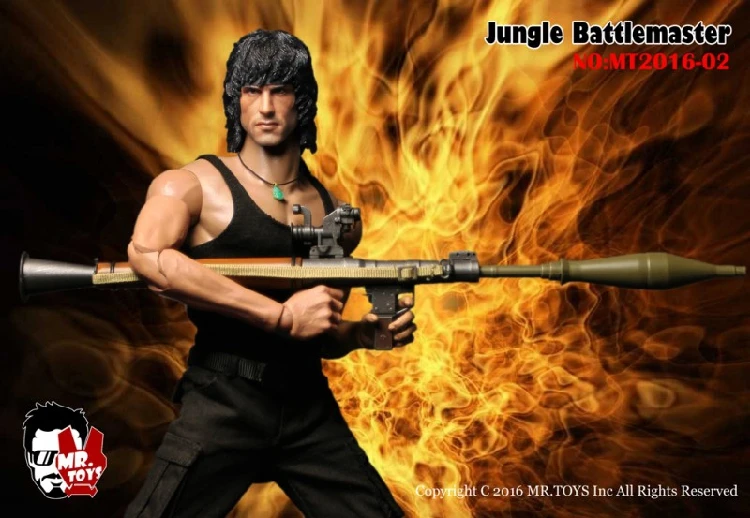MR. TOYS MT2016-02 Первая кровь джунгли Battlemaster Rambo 1/6 фигурка