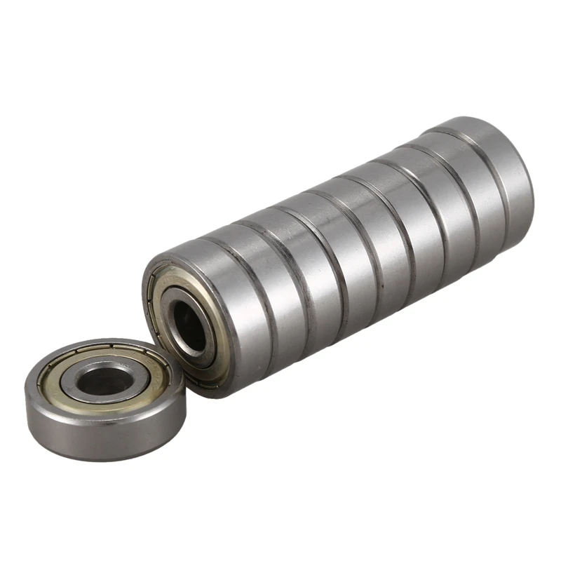 

Fashion10 Pcs 6200Z 10 x 30 x 9mm Single Row Sealed Deep Groove Ball Bearings
