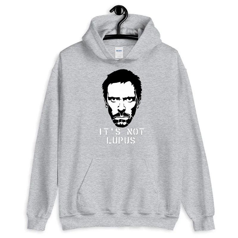 11 It's Never Lupus толстовка мужская Dr House хлопковая толстовка House MD Толстовка Harajuku модный топ с длинными рукавами Tumblr одежда с принтом - Цвет: 11