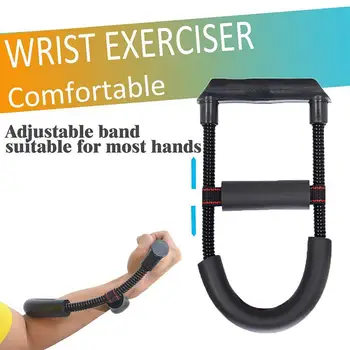 

Handgrip Durable Black Metal Arm Strength Man Outdoors Stretcher Motion Wrist Wrestling Wrist Force