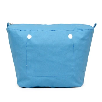 

Removable Inner Solid Color Canvas Bag Large Waterproof Women Handbag Accessories Matching O bag lnner Bag Italy Style Lady Bags