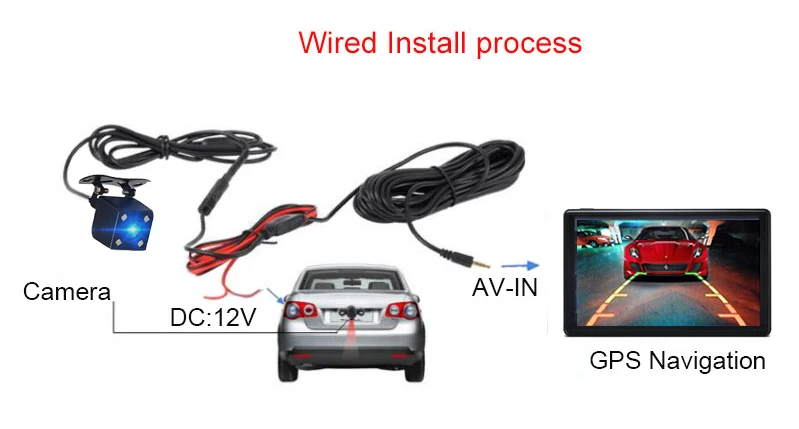 Anfilite 7 дюймов wince Автомобильный gps навигатор 8G 256m FM Bluetooth последняя карта Sat nav грузовик gps навигаторы для автомобиля gps