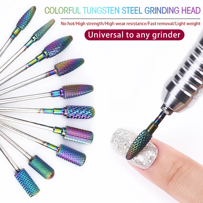 Clou Beaute 1 Uds de taladro clavo poco eléctrica rotativa eléctrica manicura taladros de máquina de uñas de manicura de uñas de arte