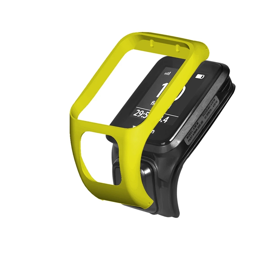 20 мм Мягкие Смарт часы полный экран защитный чехол для TOMTOM Runner 3 Runner3 авантюрист бампер противоударный чехол рамка