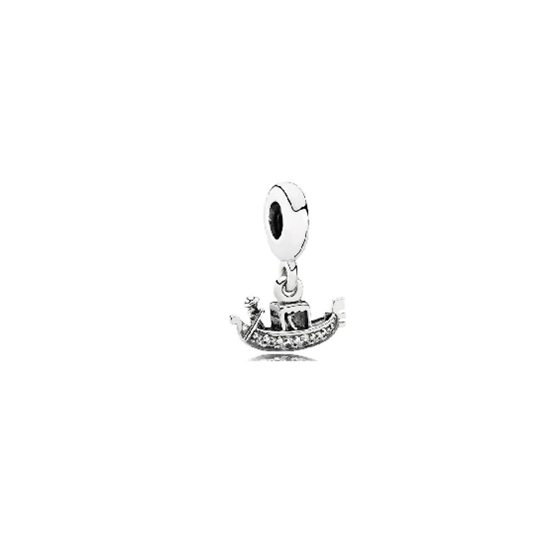 Серебро S925 тип шнура для Pandoras шармы, бусины для браслета браслет для любви модные подвески, ювелирные изделия