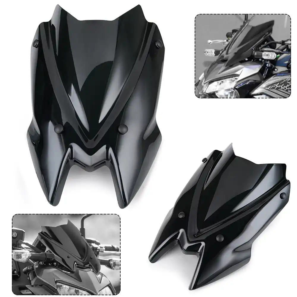 Z900フロントガラスアクセサリーkawasaki Z900 21フロントガラスカワサキz 900ウインドスクリーンと偏向器ブラケット Windscreens Wind Deflectors Aliexpress