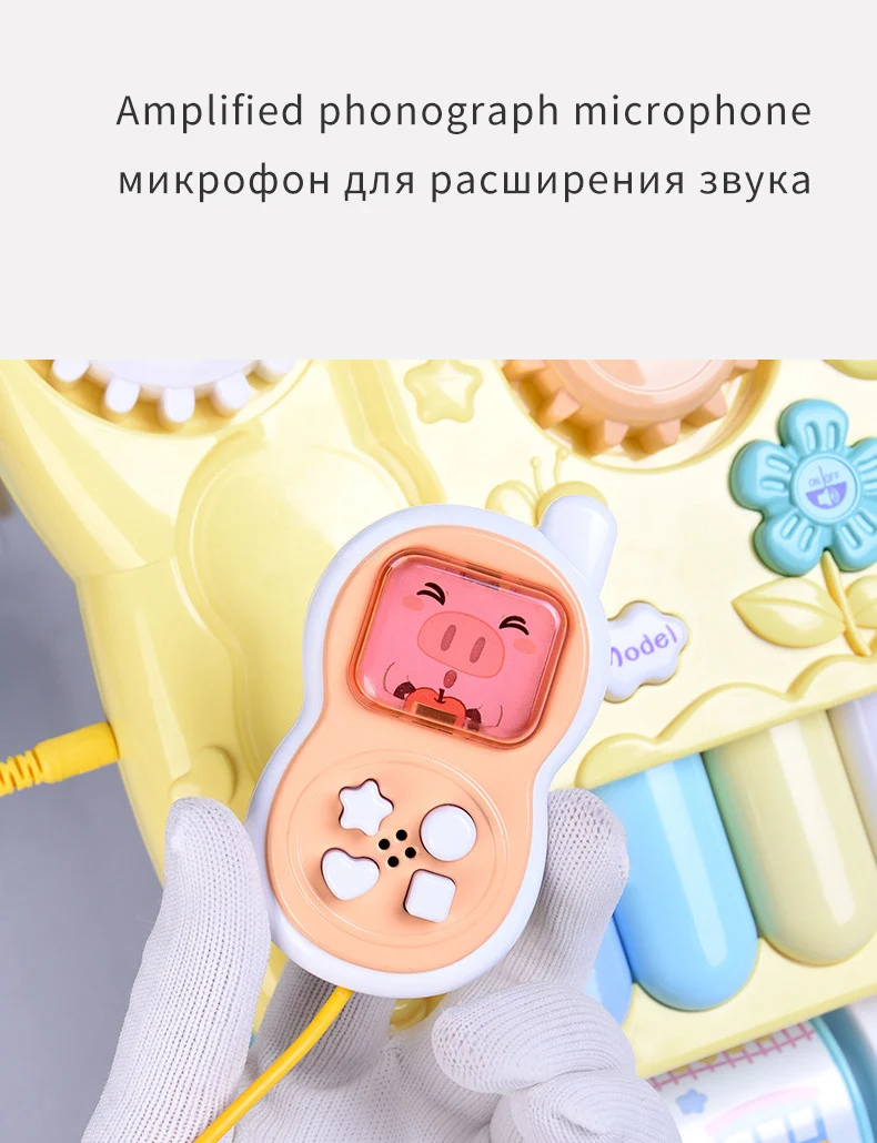Музыкальные ходунки Детские первый шаг автомобиль игрушка-тележка для ребенка сидя-к-стенд для детей для раннего развития ходунки с колесами