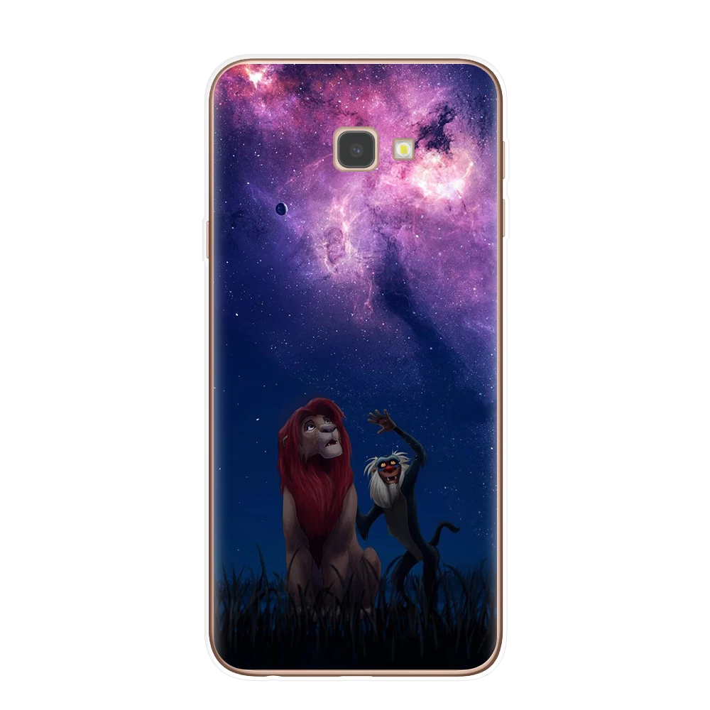 Роскошный чехол для телефона Lion King nala simba timon для samsung J3 J5 J7 J4 J6 Plus Note 8 9 10 Pro Coque Fundas