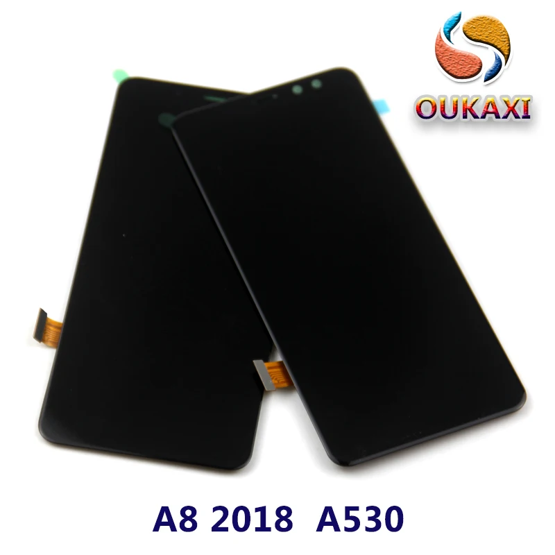 A8 A530 ЖК-дисплей для SAMSUNG Galaxy A8 Дисплей A530 кодирующий преобразователь сенсорного экрана в сборе