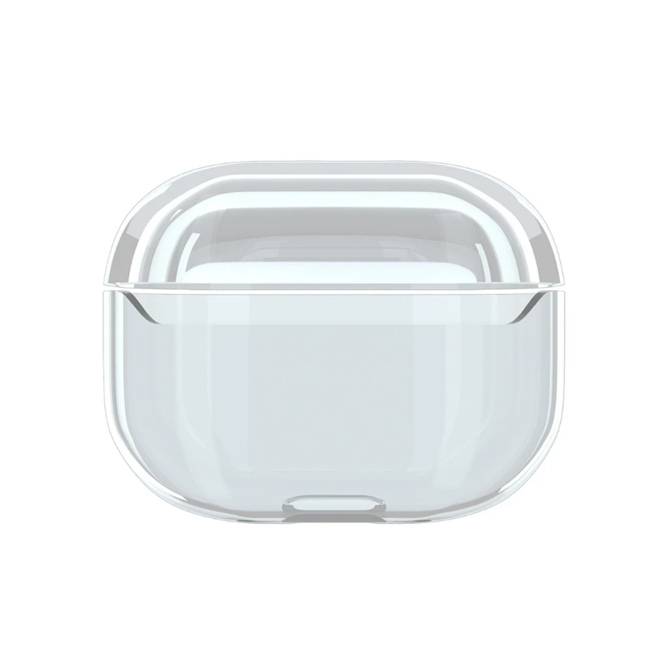 Для Apple Airpods Pro Чехол роскошные блестящие бриллиантовые наушники чехол блестящие стразы чехол для наушников для AirPods 3 гарнитура кристальная сумка - Цвет: Clear Case