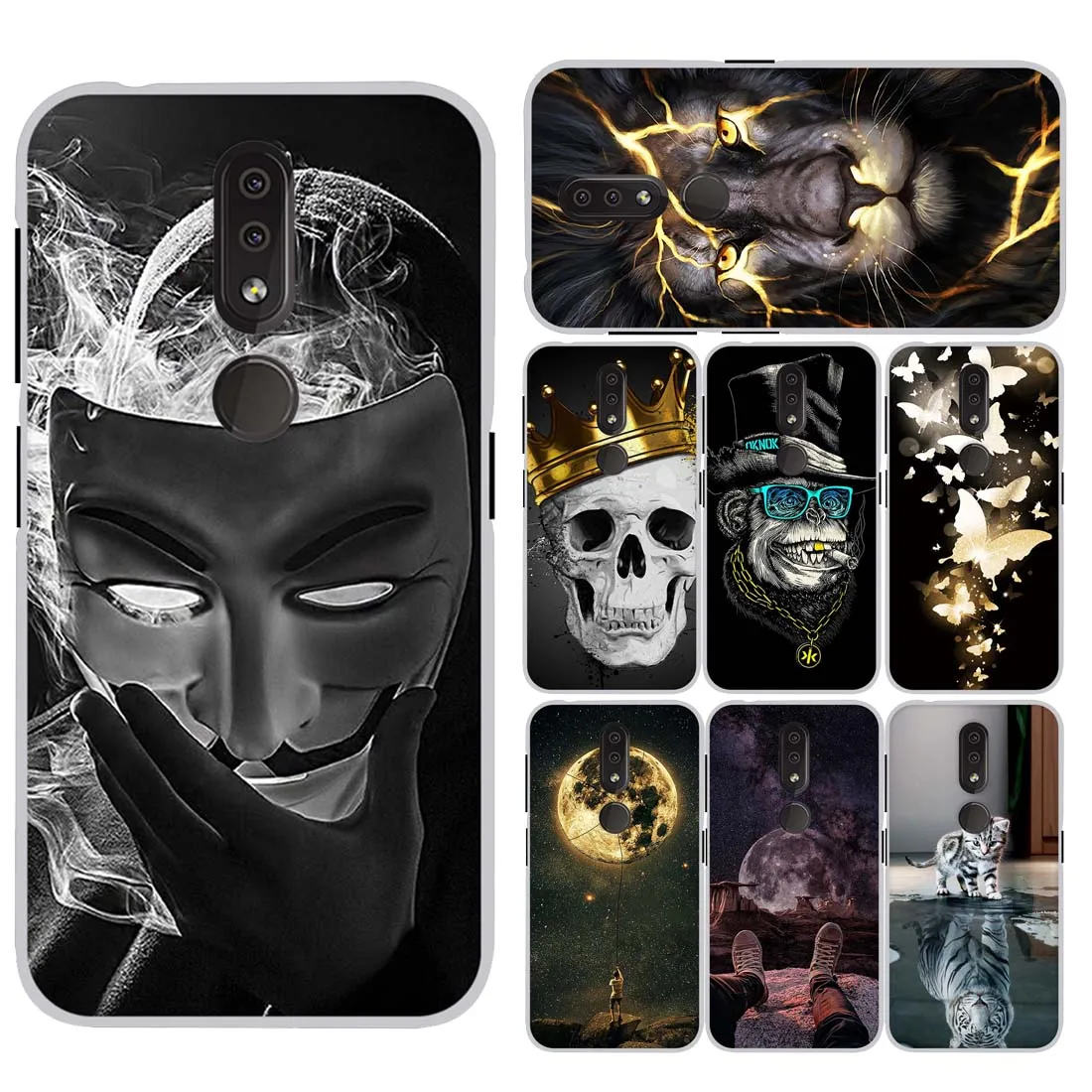 For Nokia 4.2 Case Back Cover Silicon Bumper TA-1157 TA-1150 TA-1133 TA-1149 TA-1152 Etui Shockproof Cases | Мобильные телефоны и