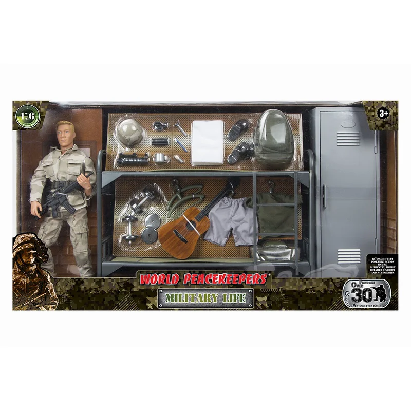 Экшн-фигурка мирового мира 1/6 модель военной жизни детские игрушки