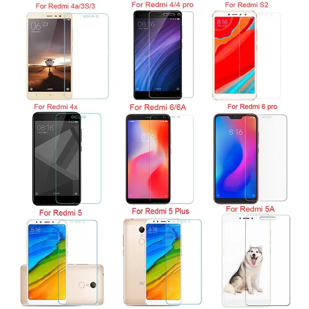 YIYONG 2.5D HD Стекло для Xiaomi Redmi 6 Pro 6A S2 Y2 Закаленное стекло Защитная пленка xiomi Redmi 5 Plus 5A 3S 3 4 Pro 4A 4X