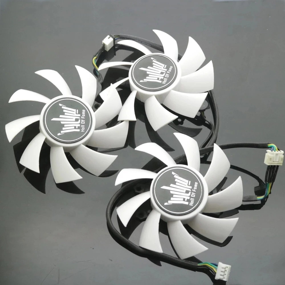 FY08015L12LPA 12V 0.30A 4Pin 75 мм для GALAXY GEFORCE GTX750TI GTX760 GTX950 GTX960 TI HOF Видеокарта кулер вентилятор