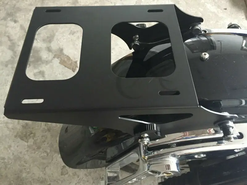 Мотоцикл съемный два вверх турпакет монтажный багажник для Harley Road King Street скольжение; туризм FL 14-18