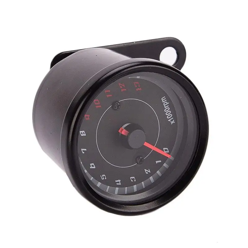 HiMISS DC 12V Мотоцикл Тахометр модифицированный светодиодный цифровой дисплей мотоцикл датчик